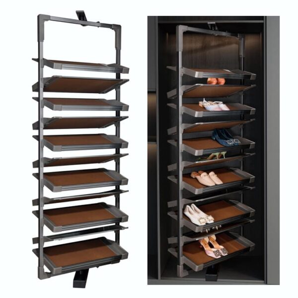 Rotating Shoe Rack