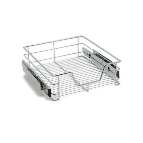 Corner Magic Chrome Basket